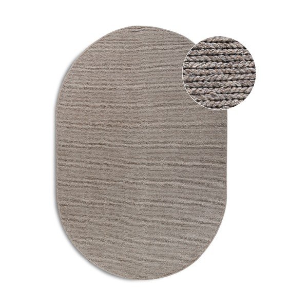 Covor maro deschis țesut manual din lână 160x230 cm Francois – Villeroy&Boch