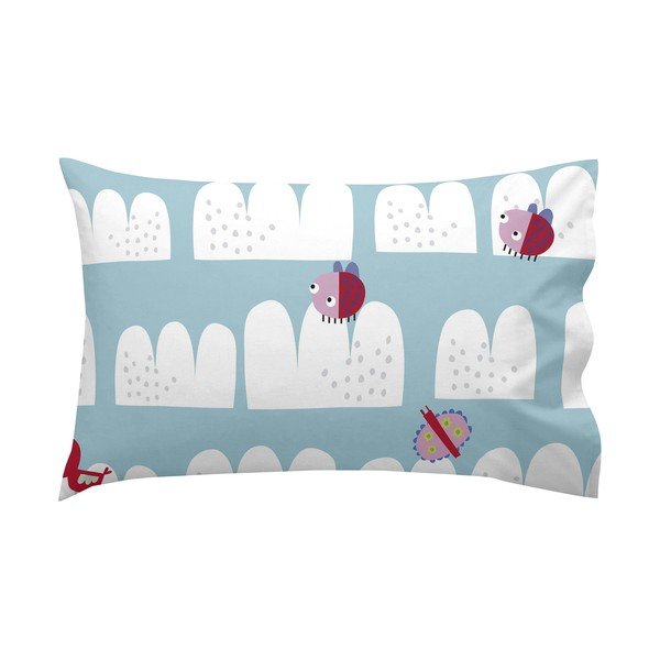 Lenjerie de pat din bumbac pentru copii Moshi Moshi Patchwork, 100 x 120 cm-image-2
