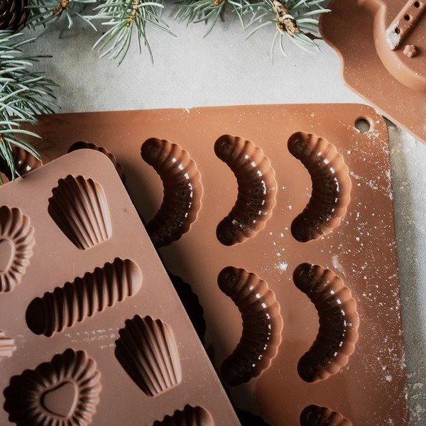 Formă de copt pentru fursecuri din silicon 21x24,5 cm – Orion-image-1