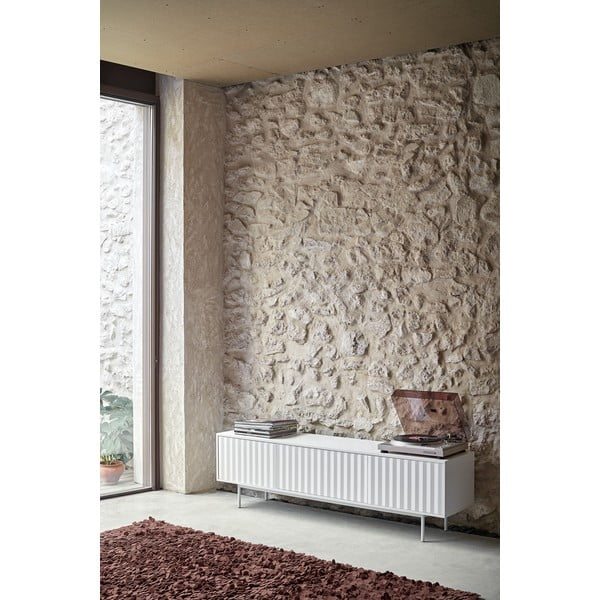 Masă TV albă 180x52 cm Sierra – Teulat-image-1