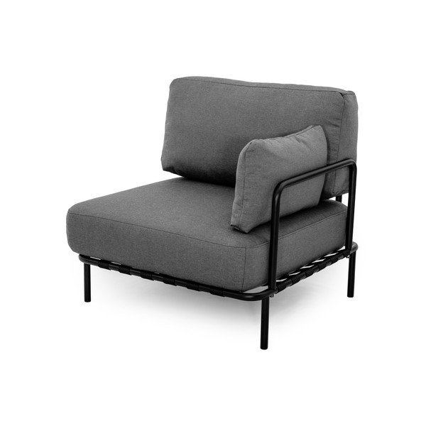 Modul de canapea de grădină gri închis (colț variabil) Salve – Sit Sit-image-2