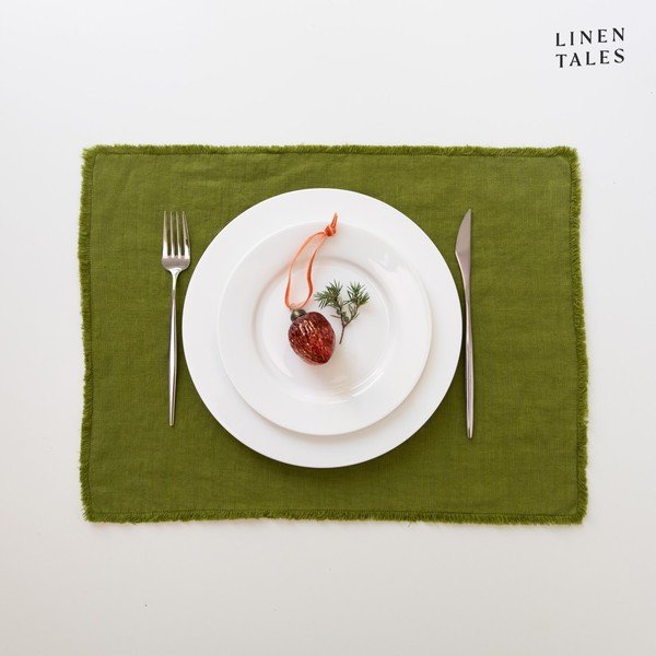 Suport pentru farfurii din in 35x45 cm – Linen Tales-image-1