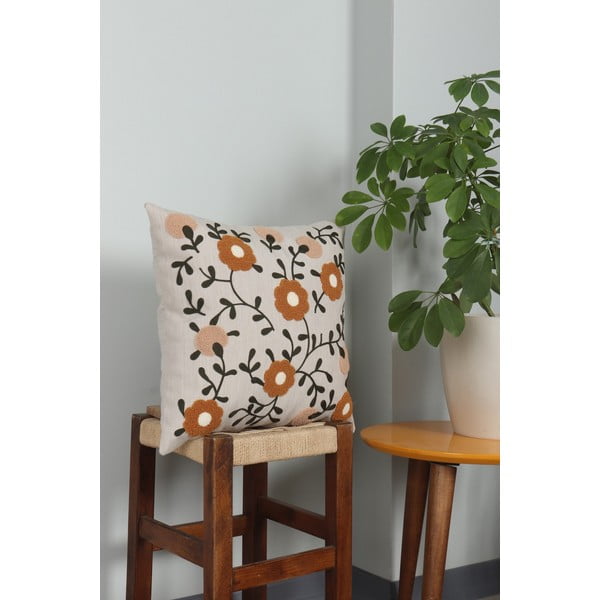 Pernă decorativă din in 43x43 cm Fulya – Mioli Decor-image-2