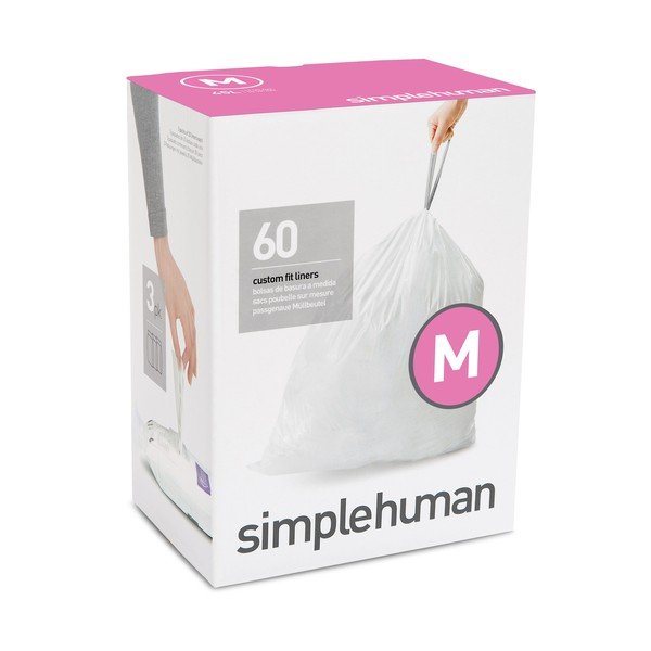 Saci de gunoi 60 buc 45 l M - simplehuman