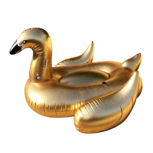Șezlong gonflabil pentru piscină Sunvibes Dorée, auriu