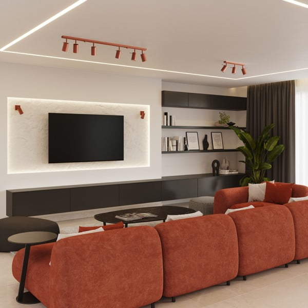 Spot cărămiziu 6x30 cm Etna – Sollux-image-4