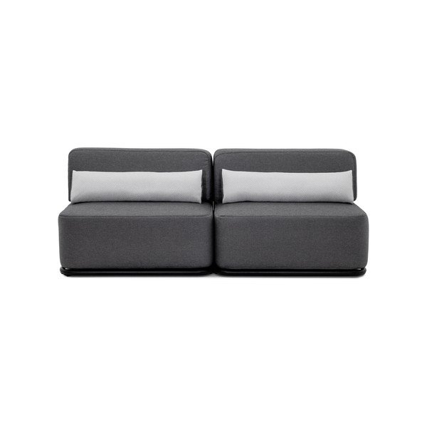 Canapea modulară de grădină gri închis 204 cm Straw – Sit Sit-image-2