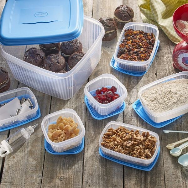 Recipient pentru mâncare cu capac Addis Seal Tight Rectangular Foodsaver, 3 l-image-1