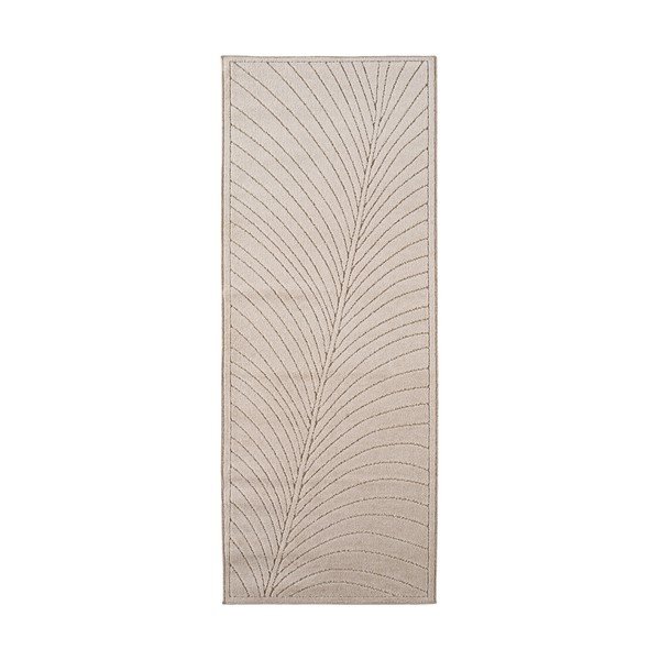 Covor tip traversă pentru interior și exterior bej 80x250 cm Nova 1204 – Ayyildiz Carpets