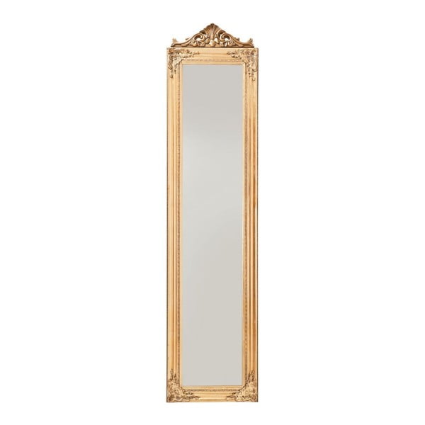 Oglindă cu suport Kare Design Baroque, galben
