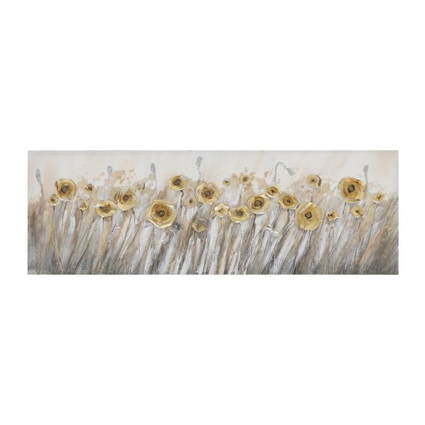 Tablou InArt Flowers Canvas, 150 x 50 cm