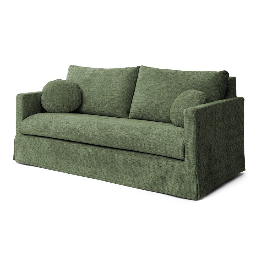 Canapea verde 195 cm Paphos – Ropez