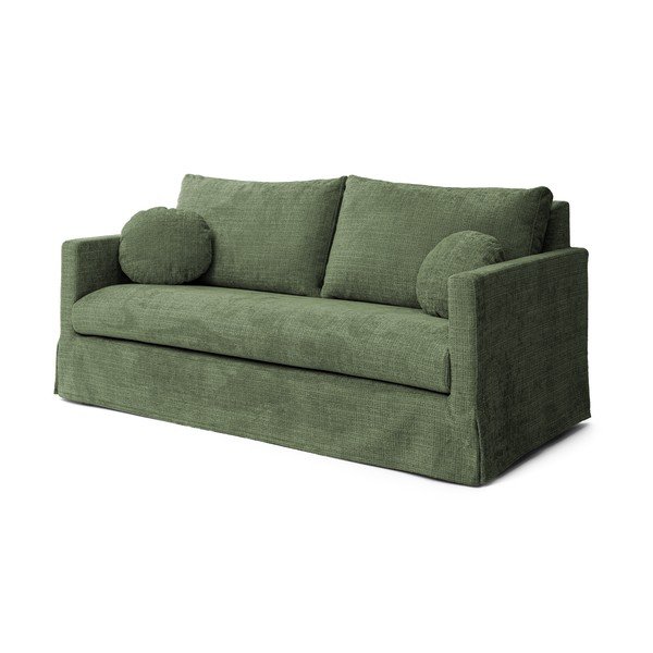 Canapea verde 195 cm Paphos – Ropez