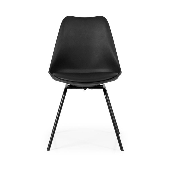 Set 4 scaune de dining Tenzo Brad, negru-image-2