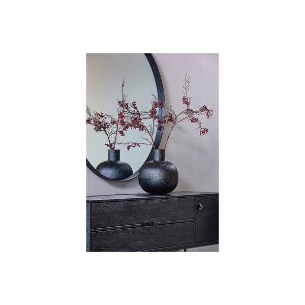 Vază din metal WOOOD Pixie, negru-image-2