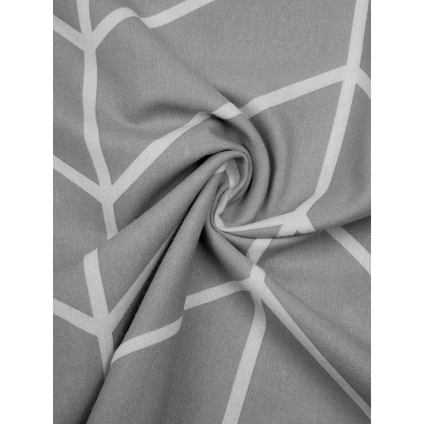 Lenjerie de pat din flanelă Westwing Collection Yule, 200 x 200 cm, gri-image-4