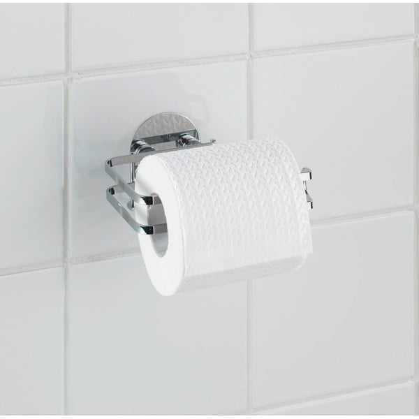 Suport autoadeziv pentru hârtia de toaletă Wenko Turbo-Loc, 11 x 13,5 cm-image-3
