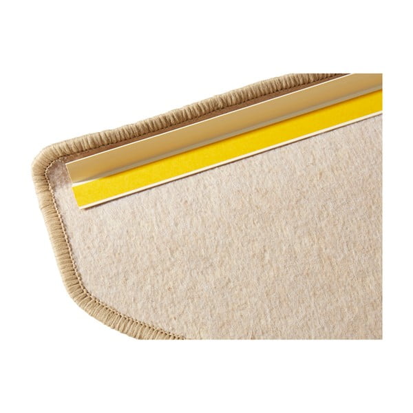 Set 15 covorașe pentru trepte Hanse Home Fancy, 23x65 cm, crem-image-3