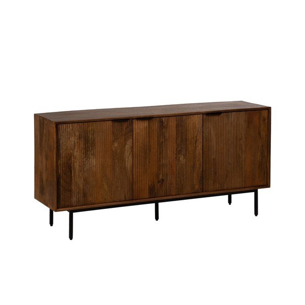 Comodă maro din lemn de mango 160x78x40 cm Sagara – Ixia