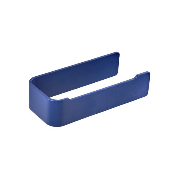 Suport pentru hârtie igienică albastru de montat pe perete din metal Ume – Zone-image-1