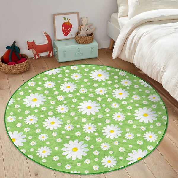Covor pentru copii verde ø 120 cm Comfort – Mila Home-image-4