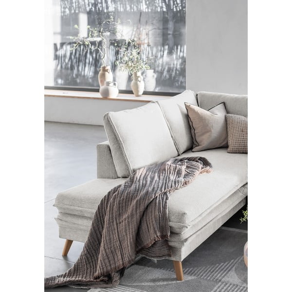 Colțar bej extensibil (cu colț pe partea stângă ) Charming Charlie – Miuform-image-4