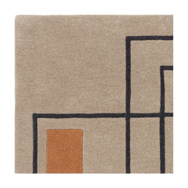 Covor cărămiziu-bej din lână 120x170 cm Reef – Asiatic Carpets-image-2