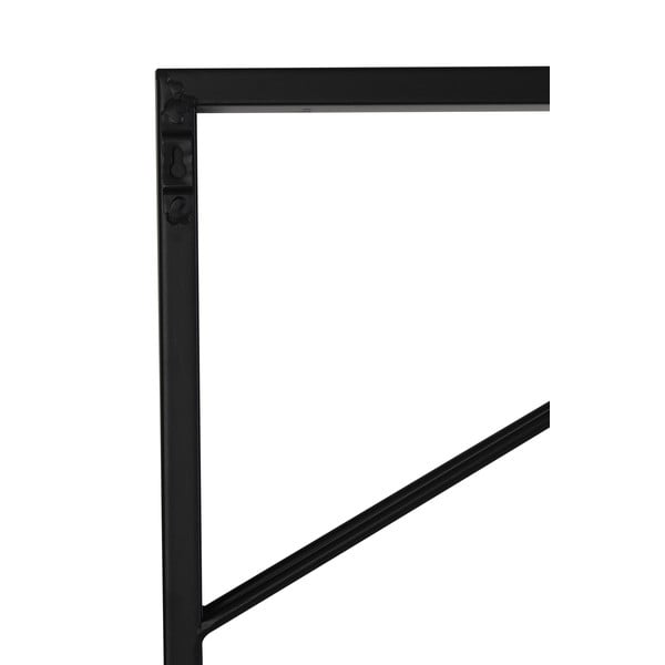 Raft pentru sticle de vin negru pentru perete din metal număr de sticle 16 70x160x6 cm Malbeo – Light & Living-image-4