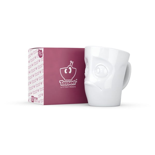 Cană din porțelan cu mâner, neajutorat 58products, alb-image-4