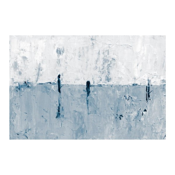 Tablou pe pânză Marmont Hill Blue Impre, 61 x 41 cm