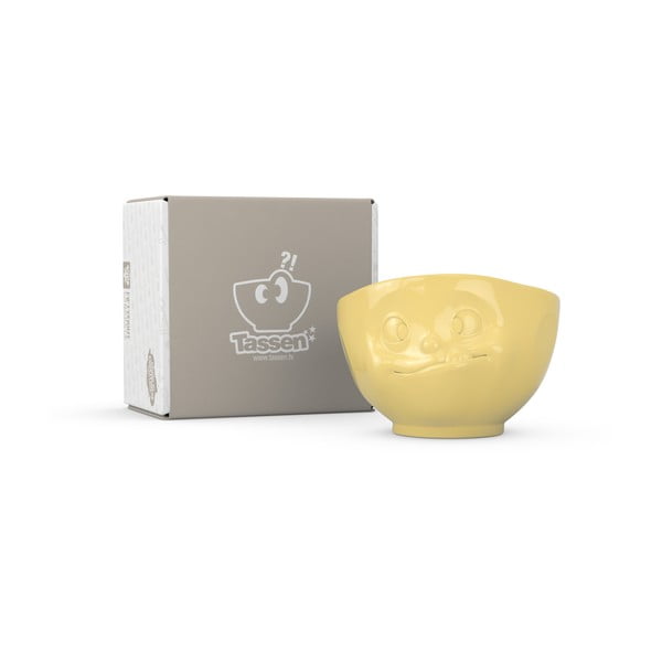 Bol porțelan, dulce, 58products, galben-image-3