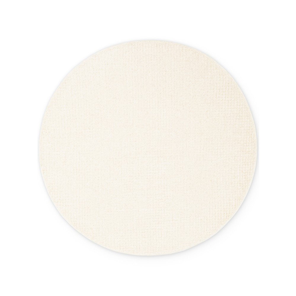 Covor crem rotund din lână ø 160 cm Eloise – Hanse Home