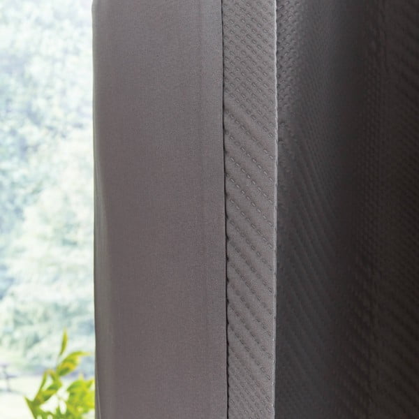 Draperii gri în set de 2 bucăți 229x168 cm Pinsonic - Catherine Lansfield-image-2