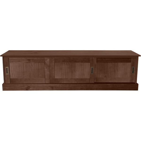 Comodă TV maro din lemn de pin 45x40 cm Harry – Støraa