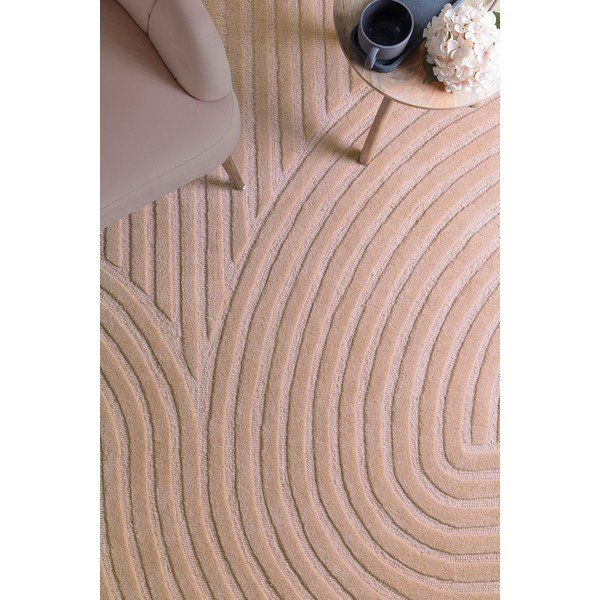 Covor roz din lână 160x230 cm Hague – Asiatic Carpets-image-2