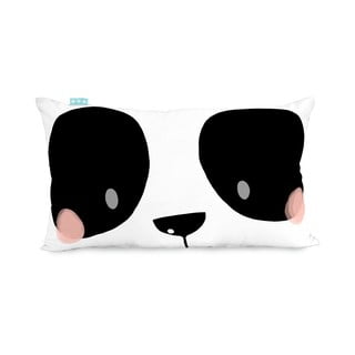 Față de pernă din bumbac cu 2 fețe Moshi Moshi Panda Garden, 50 x 30 cm