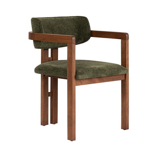Scaun de living verde închis cu cotiere Toscana – Kalune Design