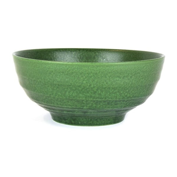 Bol ceramic Made In Japan Earth Green, ⌀ 19 cm, verde