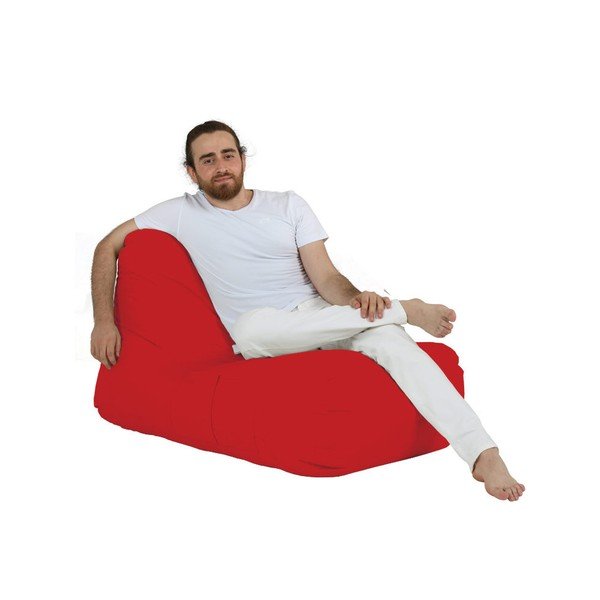 Fotoliu bean bag roșu Trendy – Floriane Garden-image-1