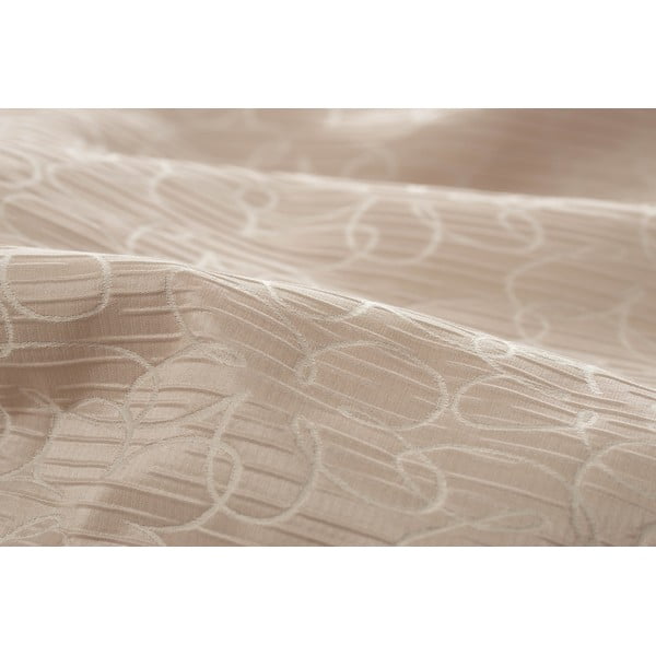 Draperie bej 140x160 cm Florette – Mendola Fabrics-image-3