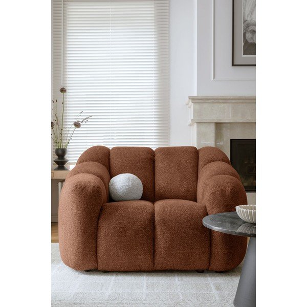 Fotoliu teracotă Shell – Miuform-image-1