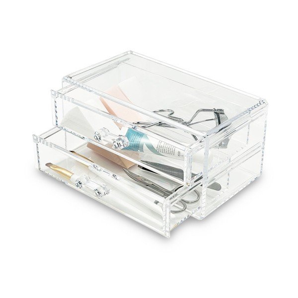 Organizator de baie pentru cosmetice din plastic – Addis