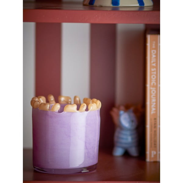 Sfeșnic pentru lumânări pastilă din sticlă Edger – Bloomingville-image-1