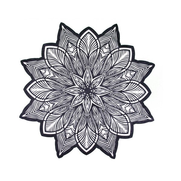 Covor Vitaus Billeno, ⌀ 80 cm-image-1