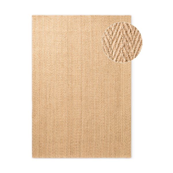 Covor în culoare naturală deschisă țesut manual din iută 200x300 cm Mirabelle – Villeroy&Boch
