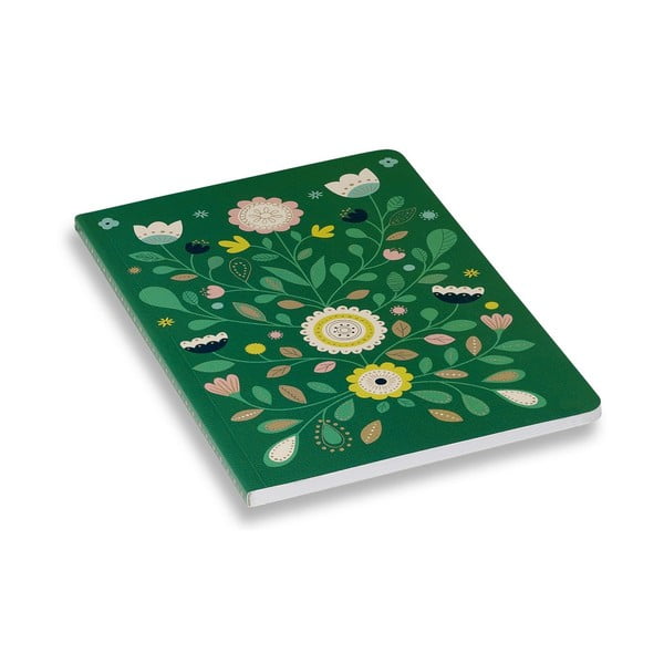 Agendă MiniLabo Folk Vert, 108 file