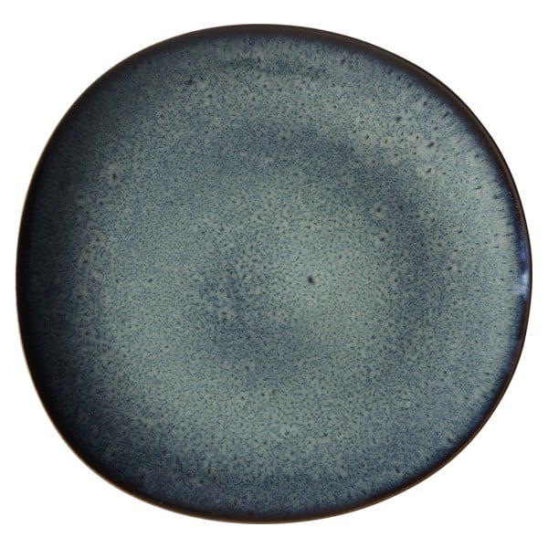 Farfurie din gresie ceramică Villeroy & Boch Like Lave, ø 28 cm, verde - gri