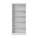 Bibliotecă albă 96x201 cm Paris – Tvilum