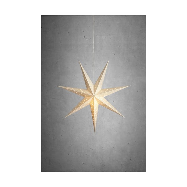 Decorațiune luminoasă de Crăciun crem suspendată Solvalla – Markslöjd-image-1