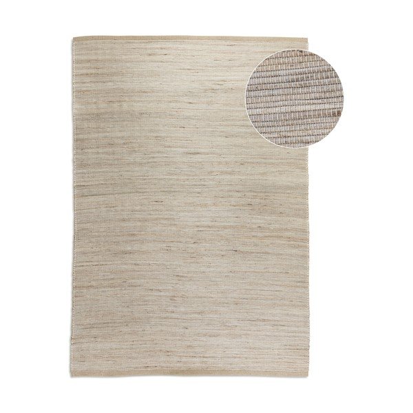 Covor în culoare naturală deschisă reversibil/țesut manual din amestec de iută 80x150 cm Dhaka – Hanse Home